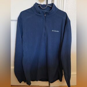 NWT Columbia Men's Blue Half Zip Fleece (M)